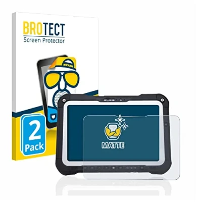 Abbildung von BROTECT Entspiegelungs Schutzfolie für Panasonic Toughbook FZ G2 / (2 Stück) Matte Displayschutz Folie, Anti Reflex, Fingerprint