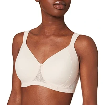 Abbildung von Susa Damen Milano Gepolsterter BH, Nude, 80C