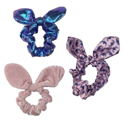 Abbildung von Disney Stitch Knoten, Haargummis, 3 Stück, mehrfarbig