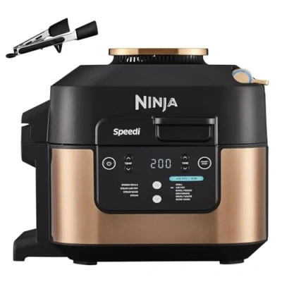 Abbildung von NINJA Multikocher Speedi 5,7L, 10 in 1 Schwarz &amp; Kupfer ON400EUCP