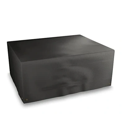 Abbildung von Bosmere Allwetter Tischdecke, rechteckig, 100% wasserdicht, UV geschützt, strapazierfähiges 600D Oxford Gewebe, L210 W110 H71 cm, A561C