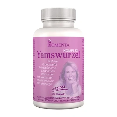 Abbildung von BIOMENTA Yamswurzel Komplex 120 Kapsel mit verschiedenen Wirkstoffen Kapseln, 120,00 St., 68.65 g