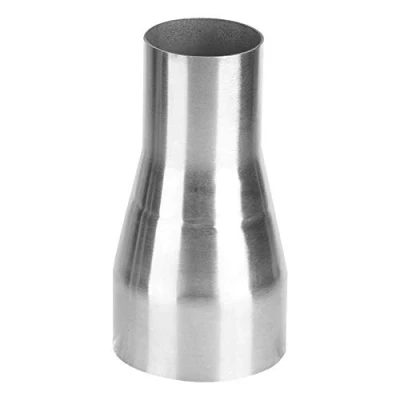 Abbildung von Auspuffrohradapter, Universal Edelstahl Auspuffrohranschlussrohradapter Reduzierstück Modifiziertes Teil(51 76MM) default