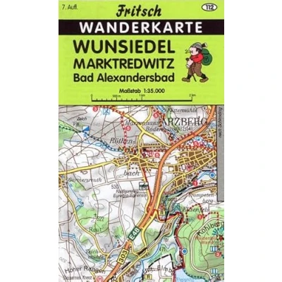 Abbildung von Wunsiedel Marktredwitz Bad Alexandersbad: Wanderkarte (Fritsch Wanderkarten 1:35000)