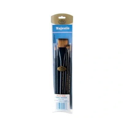 Abbildung von Royal &amp; Langnickel RMAJ WATER Majestic 5 teiliges Pinsel Set Premium für Wasserfarben