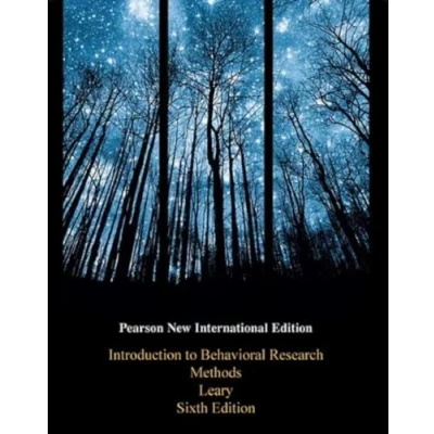 Abbildung von Introduction to Behavioral Research Methods: Pearson New International Edition