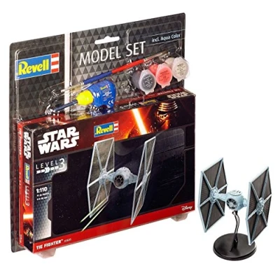 Abbildung von Revell Model Set TIE Fighter, Spaceplane model, Montagesatz, 1:110, TIE, Star Wars, Fortgeschritten