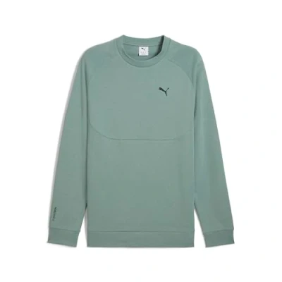 Abbildung von PUMA Herren PUMATECH Crew DK Sweatshirts, Green Moon,