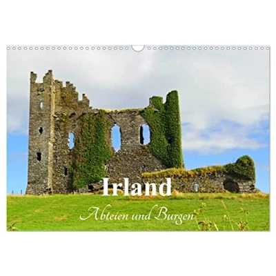 Abbildung von Irland Abteien und Burgen (Wandkalender 2025 DIN A3 quer), CALVENDO Monatskalender
