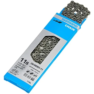 Abbildung von Kette 11 fach Shimano HG901 Dura Ace / XTR Race/Mtb/E Bike Mit 116 Gliedern Und Schnellverschluss
