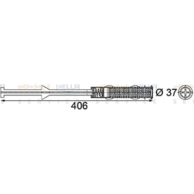 Abbildung von MAHLE ORIGINAL AD 59 000P Trockner