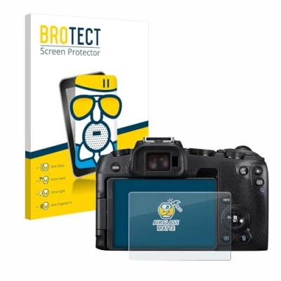 Abbildung von BROTECT Entspiegelungs Schutzglas für Canon EOS RP Schutz Folie Panzerfolie Glas Matt [Extrem Kratzfest 9H, Anti Reflex, Fingerprint]