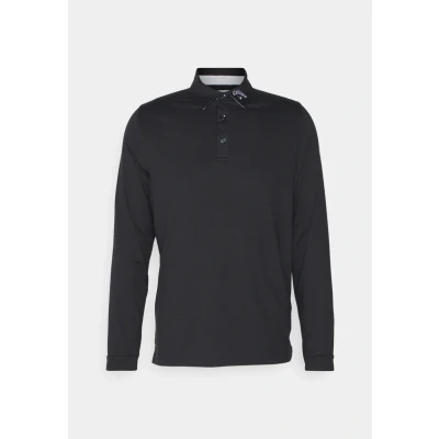 Abbildung von Callaway Golf Herren Langarm Performance Polo Shirt Caviar M