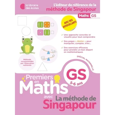 Abbildung von Premiers en maths Méthode de Singapour GS: GS, 5 6 ans
