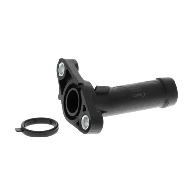 Abbildung von VAICO V10 5925 Flansch Motorblock mit Dichtung VOLKSWAGEN: Touareg II, Passat B6 Variant, Limousine, AUDI: Q7, SKODA: Superb II Schrägheck