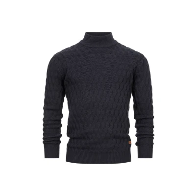Abbildung von Indicode Jeans Strickpullover, Herren, Größe: Small, Dark navy