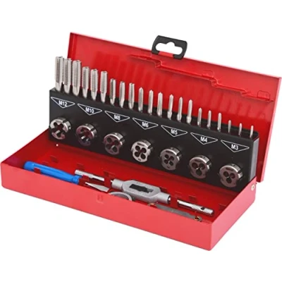Abbildung von KS Tools 331.0632 HSS Gewindeschneidwerkzeug Satz, 32 tlg.
