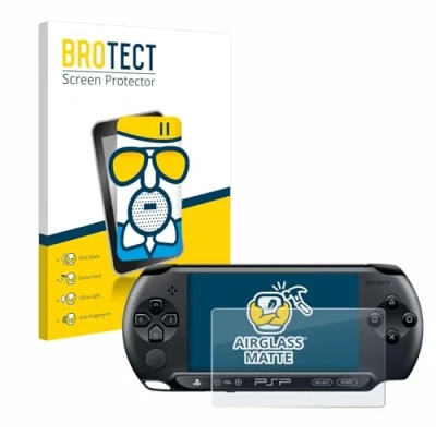 Abbildung von BROTECT Entspiegelungs Schutzglas für Sony PSP 1004 Schutz Folie Panzerfolie Glas Matt [Extrem Kratzfest 9H, Anti Reflex, Fingerprint]