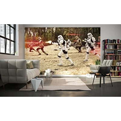 Abbildung von Komar Vliestapete &quot;Star Wars Imperial Strike&quot;, 400x250 cm (Breite x Höhe), Vliestapete, 100 Bahnbreite