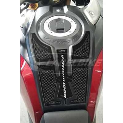 Abbildung von labelbike 3D Gelharz Aufkleber Motorrad Tankpad kompatibel mit Suzuki V Strom 1000 VSTROM