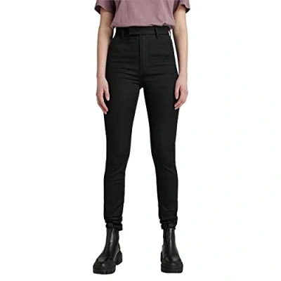 Abbildung von G Star WELD HIGH Skinny Chino, Damen, Größe: 24x30, Black