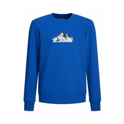 Abbildung von Jack &amp; Jones Junior Jcofusion CREW NECK Sweatshirt für Kinder, Größe: 98, Lapis blue