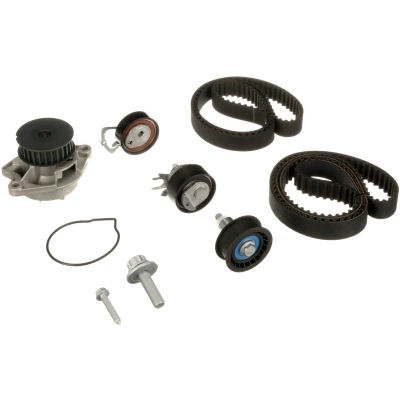 Abbildung von GATES KP45565XS Wasserpumpe + Zahnriemensatz mit VOLKSWAGEN: Polo V Schrägheck, Golf 6, 5 SKODA: Octavia 2 Combi