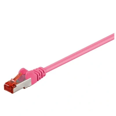 Abbildung von Goobay 0,5m CAT 6 Patchkabel, S/FTP (PiMF), Magenta