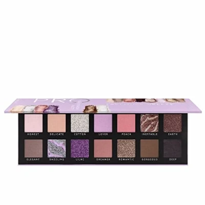 Abbildung von Catrice Pro Lavender Breeze Slim Eyeshadow Palette, Lidschatten, Nr. 010, Mehrfarbig, 14 Farben, langanhaltend, ohne Mikroplastikpartikel, Nanopartikel frei, Parfüm, ölfrei, 1er Pack (10.6g)
