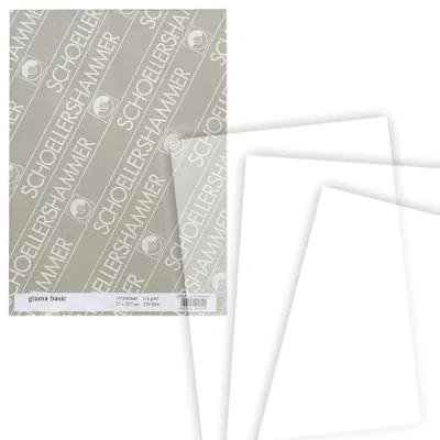 Abbildung von Schoellershammer Glama Basic Transparentpapier, A4, 110 g/m², 250 Blatt