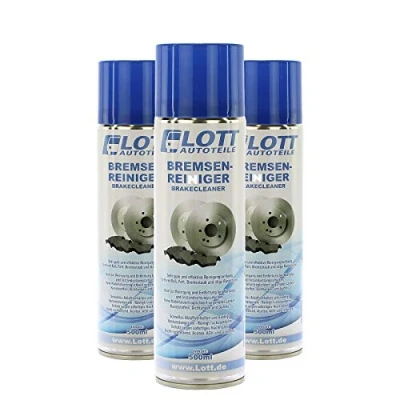 Abbildung von 3X LOTT BREMSENREINIGER TEILEREINIGER INTENSIV Reiniger ENTFETTER Brake Cleaner 500ML (3 DOSEN)