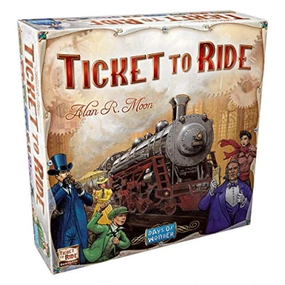 Abbildung von Ticket to Ride TTR USA ENG
