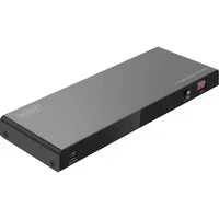 Abbildung von DIGITUS DS 55340 HDMI Splitter 1x4 Eingang: 1 Port / Ausgang: 4 UHD 8K/60 Hz HDTV: 7680 x 4320p HDCP 2.3 &amp; 2.1 HDR, Deep Color, EDID Umschalter Toslink, Stereo (3,5 mm)
