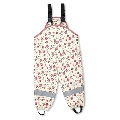 Abbildung von Sterntaler Flowers Regenhose für Kinder, Größe: 104, Rose