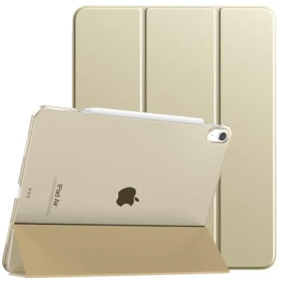 Abbildung von TiMOVO für iPad Air 13 Zoll Hülle M2 2024, Schlanke 13&quot; (M2), Unterstützt Touch ID, Auto Schlaf/Aufwach Schutzhülle mit Transluzent Rückhülle, Hülle, Sternenlicht