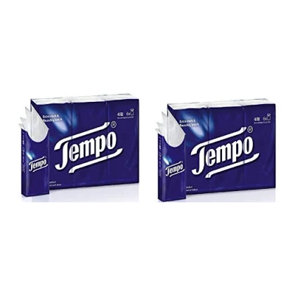 Abbildung von Essity Germany GmbH Papiertaschentücher TEMPO Taschentücher ohne Menthol 56505, 60 Stück