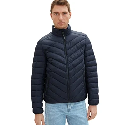 Abbildung von TOM Tailor Light Weight Übergangsjacke, Herren, Größe: Small, Sky captain blue