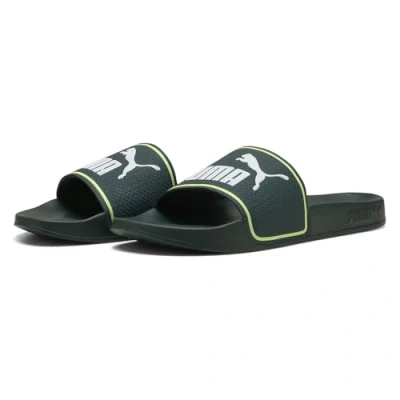 Abbildung von PUMA Unisex Leadcat 2.0 Schiebe Sandalen, Green Terrain Weiß Fizzy Light, 49.5 EU