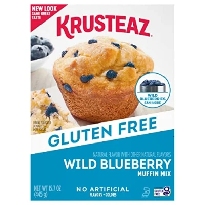 Abbildung von Krusteaz Gluten Free Blueberry Muffin Mix, 15.7 Ounce Box