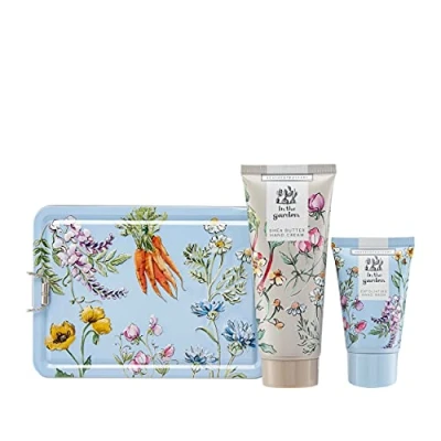Abbildung von Heathcote &amp; Ivory In The Garden Handpflege Dose, 100 ml Handcreme und 50 Peeling Handwäsche