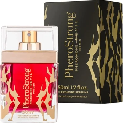 Abbildung von Phero Herrenparfüm mit Pheromonen PheroStrong Devil 50ml