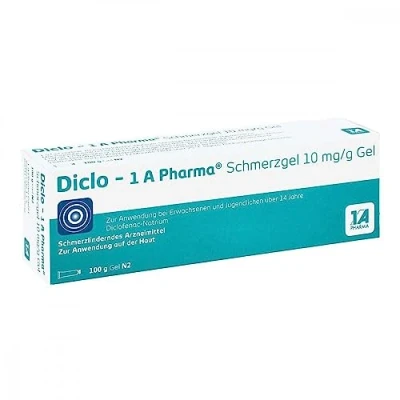 Abbildung von Diclo 1 A Pharma Schmerzgel 10 mg/g 100 g