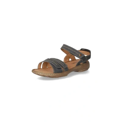 Abbildung von Josef Seibel Debra Riemensandalette, Damen, Größe: 37, Blau Schuhe