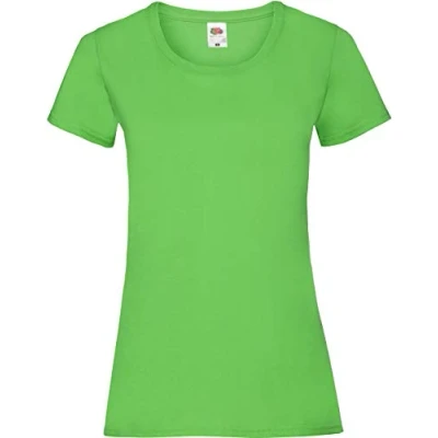 Abbildung von Fruit of the Loom Lady Fit Valueweight Damen T Shirt (M) (Limette)