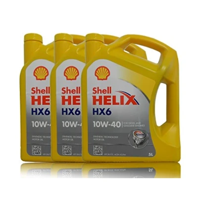 Abbildung von Shell Helix HX6 10W 40 3x5 Liter