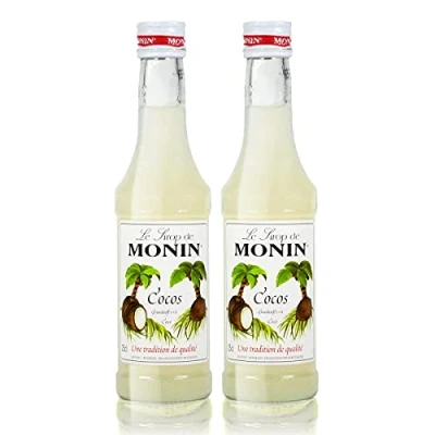 Abbildung von 2x Monin Cocos Sirup, 250 ml Flasche