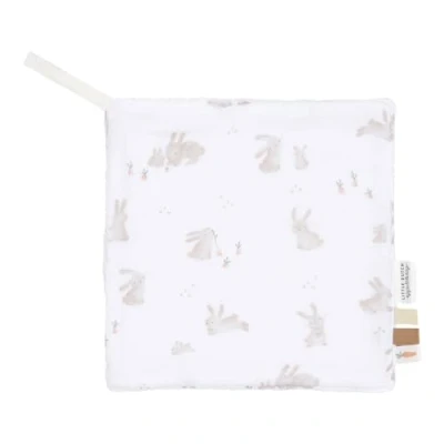 Abbildung von Little Dutch Schnullertuch Kuscheltuch Baby Bunny Newborn Naturals weiß/beige