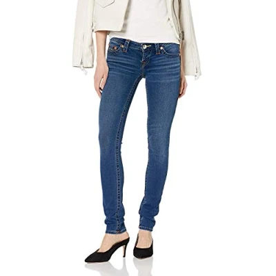 Abbildung von True Religion Damen Stella Low Rise Skinny Jeans, Dreamcatcher, 26 EU