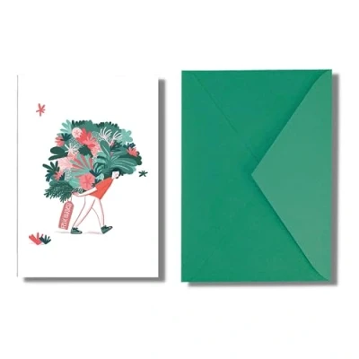 Abbildung von Forletter Grußkarte, 15 x 21,5 cm, Blumen