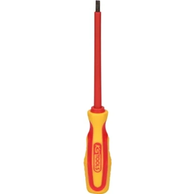 Abbildung von KS TOOLS 117.0508 E Schraubendreher 4,0 100, 180 Schlitz